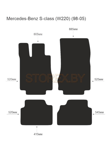 Mercedes-Benz S-class (W220) (98-05) copy