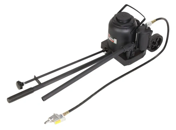 Домкрат пневмогидравлический 50т перекатной (высота подхвата - 265мм, высота подъема - 420мм)