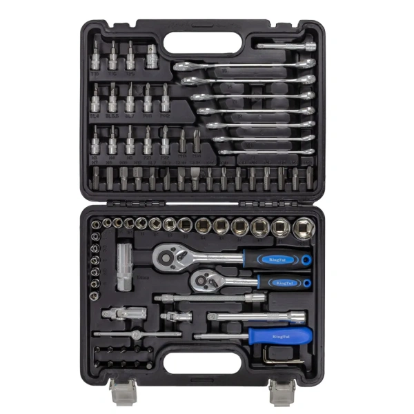 Набор инструментов 82 пр. 1/4''3/8''(6гр.)(4-22мм)