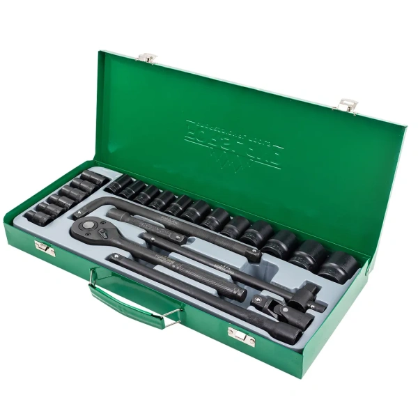 Набор инструментов 24пр. 1/2''(6гр.)(8-32мм)