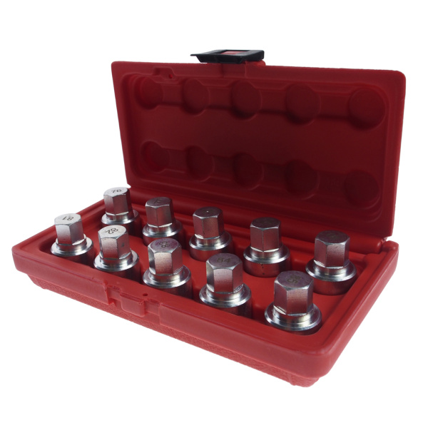 Набор головок для секретных болтов и гаек JTC 6858 (TESLA model S, X)