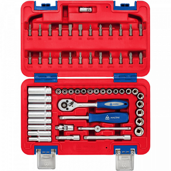 Набор инструментов универсальный, 57 предметов МАСТАК 01-057C