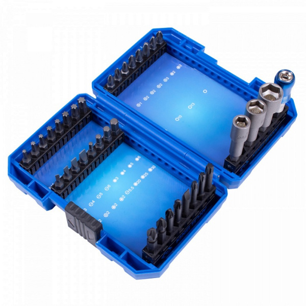 Набор вставок-бит KING TONY 1036MR для шуруповерта, 36 предметов