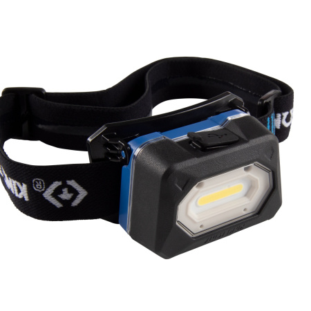 Фонарь светодиодный налобный KING TONY 9TA522 (1 Led COB, 3,7 В)