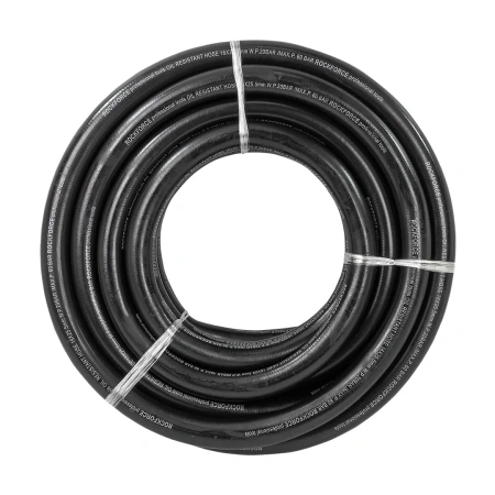 Шланг резиновый армированый бензо-маслостойкий 16х25.5ммх10м(повышенная гибкость и сопротивление к излому,раб.давл.20bar,max60bar,-30C°+70C°,DIN20018)