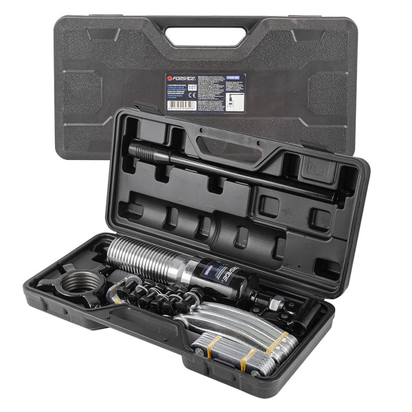 Съемник двух-трехлапый переставной гидравлический 10т(Ø захвата:50-250мм,мах. глубина захвата-170мм, ход штока-60мм)в кейсе