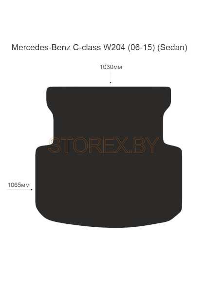 Mercedes-Benz C-class W204 (06-15) (Sedan) Багажник copy