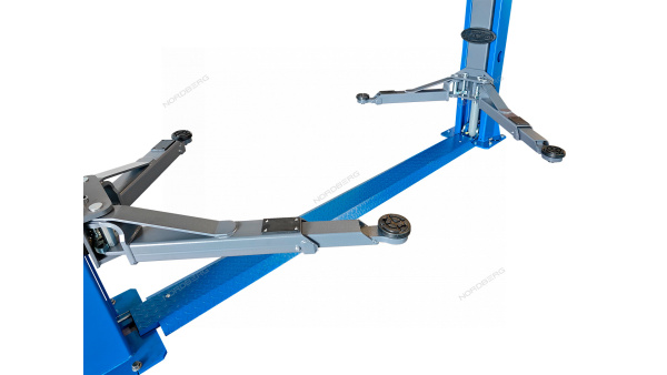 Подъемник 2х стоечный NORDBERG N4120BM-4B 4т (220/380V) со снятием стопоров с одной колонны