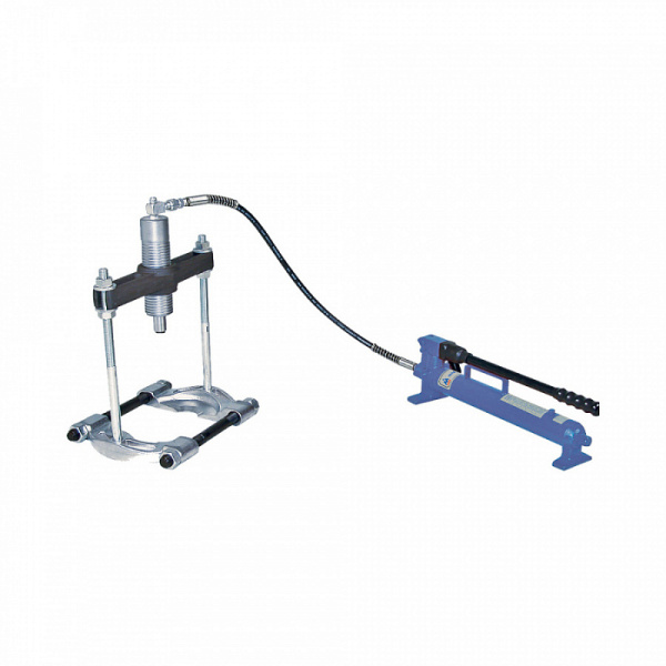 Съёмник подшипников гидравлический МАСТАК 104-19412, 12 т, до с, сегментного типа, 3 предмета