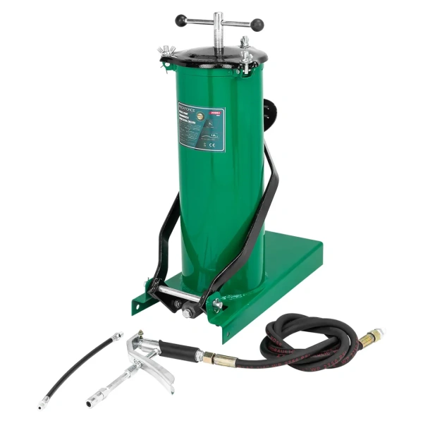 Нагнетатель смазки с ножным приводом, 6кг (длина шланга 1.5, внутр.Ø 150мм, внутр. высота 420мм)