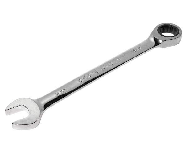 Ключ комбинированный трещоточный JTC 3038 (18х18 мм)