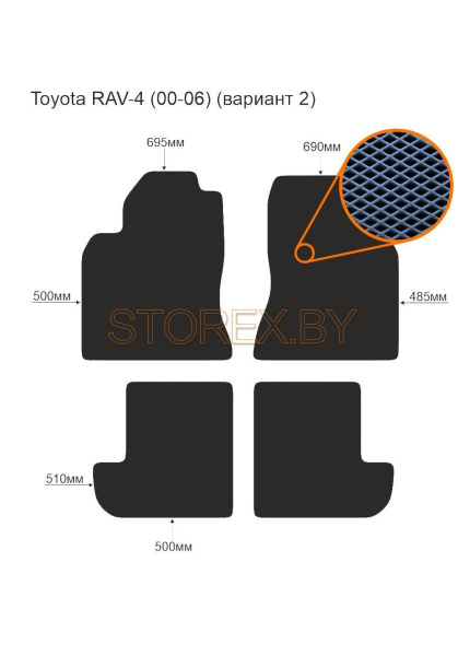 Toyota RAV-4 (00-06) (вариант 2) copy