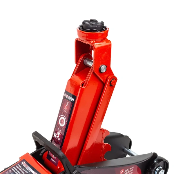 Домкрат подкатной гидравлический 2,5т в кейсе