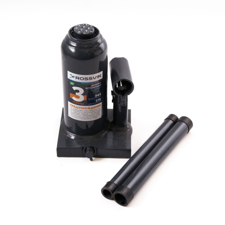 Домкрат бутылочный ROSSVIK PRO V003 (г/п 3,0 т)