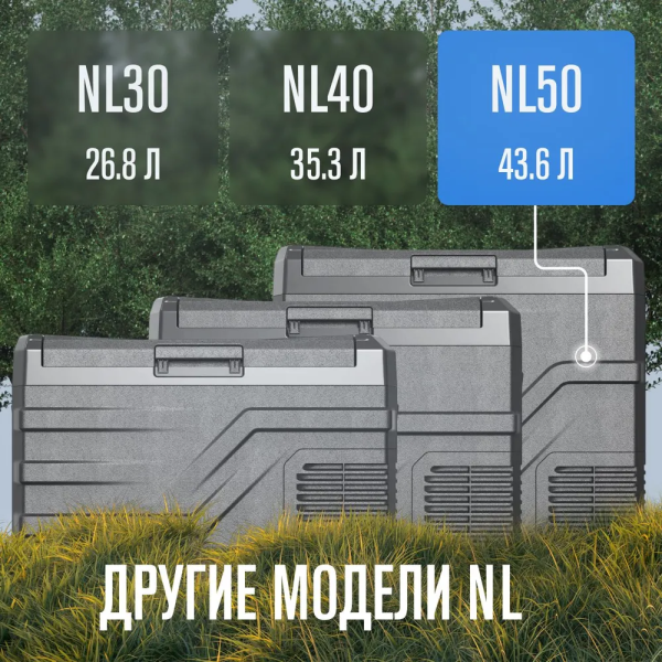 Автохолодильник Alpicool NL50 (12/24)