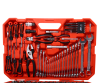 Набор инструментов 1/4" & 3/8 & 1/2" 6-гранный (в кейсе) 166 предметов JTC-H166C