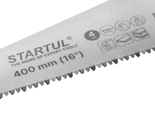Ножовка по дер. 400мм 4 TPI STARTUL MASTER (ST4240-40)