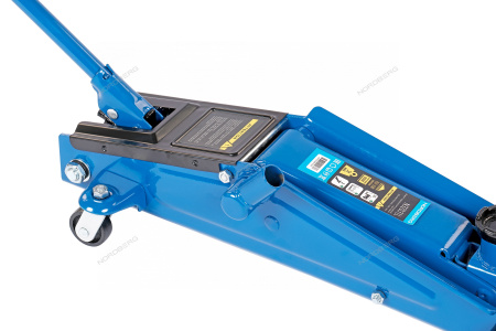 Домкрат подкатной 3 тонн высота подъема 150-530 мм с проставкой NORDBERG N32031L