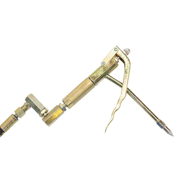 Нагнетатель смазки пневматический перекатной (объем бака 12л)