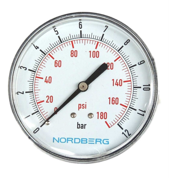 Манометр для подкачки NORDBERG TI8_GAUGE