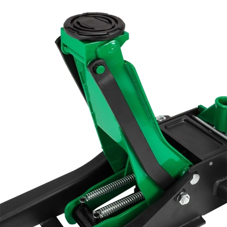 Домкрат подкатной гидравлический двухпоршневой 3.5т (h min 75мм, h max 505мм)