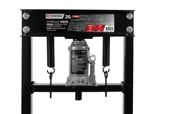 Пресс гидравлический напольный домкратного типа 20т(раб. высота: 0-640мм, раб. ширина: 410мм, ход штока: 125мм)