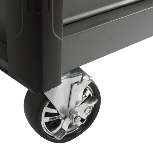 Тележка инструментальная серая JTC 5021C (7 секций)