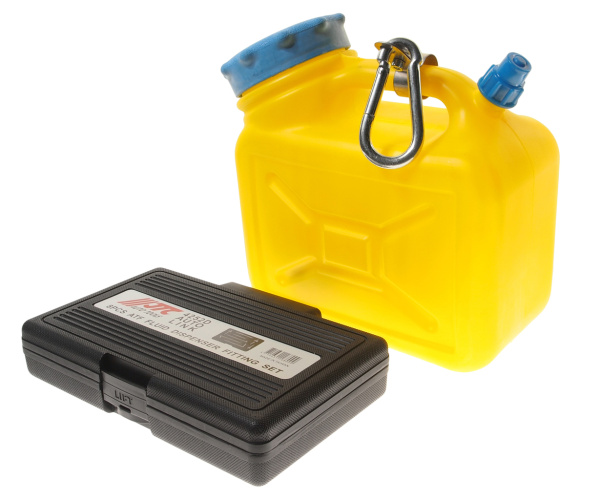 Емкость для заправки маслом АКПП с набором адаптеров JTC 4539 (8 шт.)