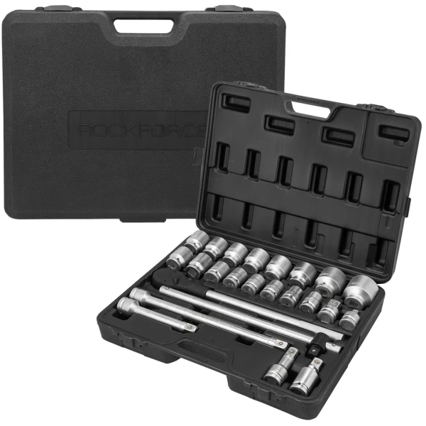 Набор инструментов 24пр. 3/4''6гр.(17,19,21,22,24,27,30,32,33,34,35,36,38,41,46,50), в кейсе