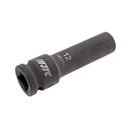 Головка торцевая ударная глубокая JTC 448212 (1/2", 12 мм, L=82 мм)
