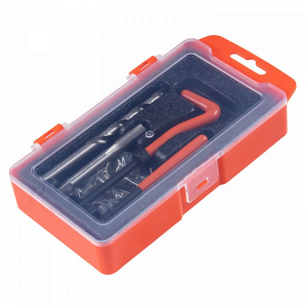 Набор для восстановления резьбы AFFIX AF35208100C, М8х1,0, 25 предметов, кейс