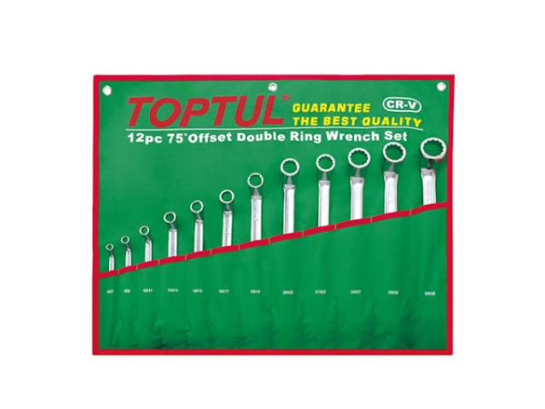 Набор ключей накидн. 6-32мм 12шт TOPTUL