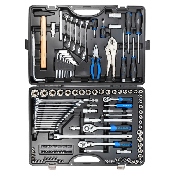 Набор инструментов 142 пр.1/4''3/8''1/2''(6-гр.)(4-32мм)