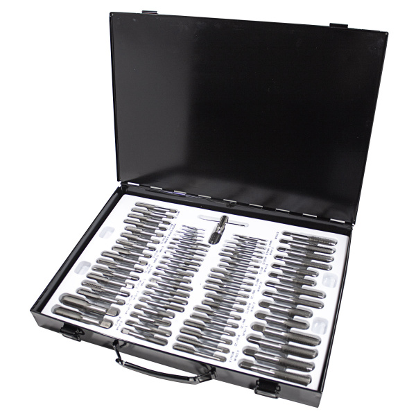 Набор метчик.и плашек110пр(2х0.4,3х0.5,4х0.7,5х0.8,6х0.75-1,8х0.75-1,25,9х0.75-1.25,10х0.75-1.5,11х0.75/1/1.25/1.5, 12х0.75-1.75,14х1-2,16х1-2,18х1.5)