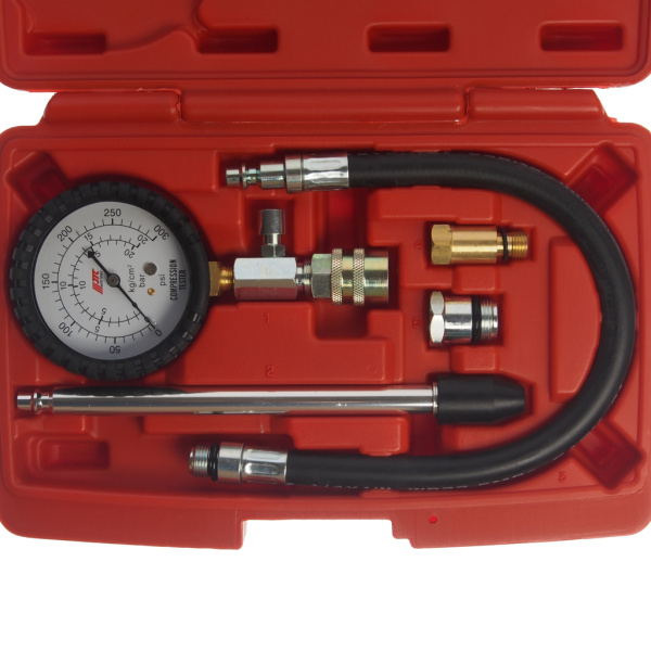 Компрессометр бензин с адаптерами JTC 1621A