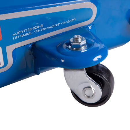 Домкрат гидравлический подкатной КЕЙС KING TONY 9TYT138-02A-BA (2Т)