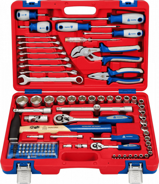 Набор инструментов универсальный, 88 предметов МАСТАК 01-088C