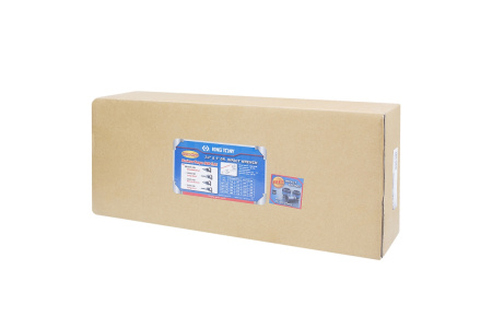 Гайковерт пневматический ударный KING TONY P33671-160B, 3/4", 2170 Нм, в комплекте 3 торцевые головки