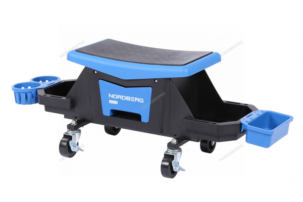Сиденье ремонтное на колесах NORDBERG N30S12 (с выдвижным лотком для инструмента)
