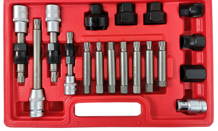 Съемник шкива генератора (18 предметов) TA-A1087