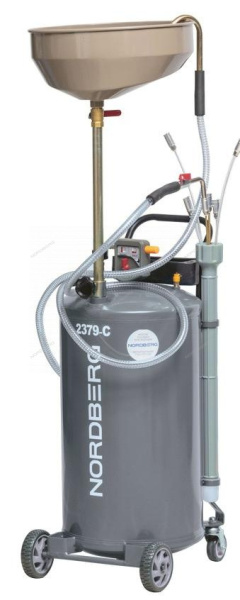 Установка для замены масла пневматическая 65 л NORDBERG 2379-CG