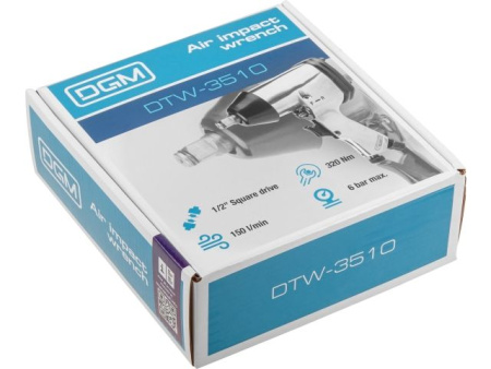 Пневмогайковерт 1/2" DGM DTW-3510