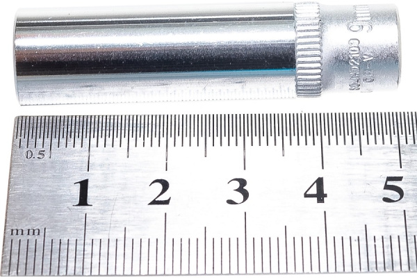 Головка торцевая глубокая JONNESWAY S04HD2109, 1/4";DR, 9 мм