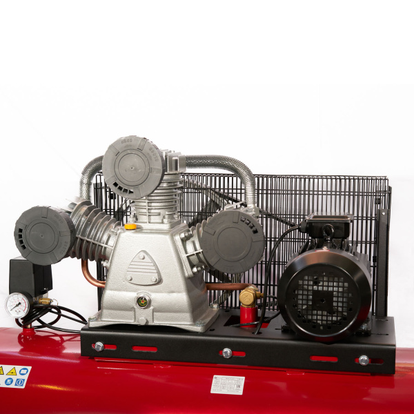 Компрессор ROSSVIK СБ4/Ф-270.LB75 (950 л/мин, 10 бар, ресивер 270 л, 380 В/5,5 кВ, RAL3001 красный)