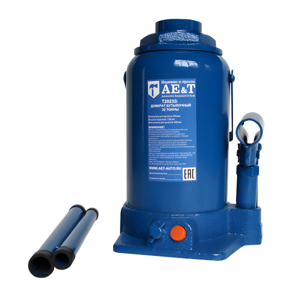 Домкрат бутылочный AE&T T20232i (32 т)