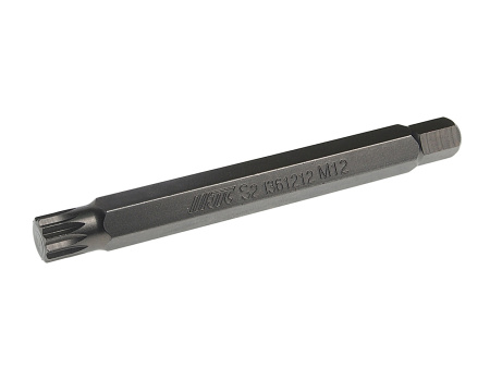 Бита SPLINE удлиненная JTC 1361212 (M12х120 мм, 10 мм, S2)