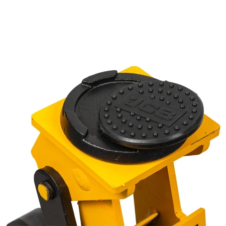 Домкрат подкатной гидравлический удлиненный с резиновой накладкой и механизмом быстрого подъема 3т (h min 140мм, h max 525мм)