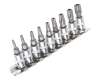 Набор бит 5-ти гранных JTC-3303 (1/4", TORX, TS10H-TS50H, 9 предметов)