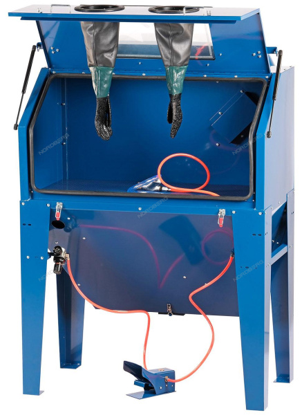 Камера пескоструйная NORDBERG NS4 (фронтальная загрузка, 420 л)