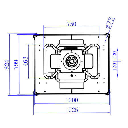 Подъемник напольный канавный г/п 15 т Хорекс Авто HL16A